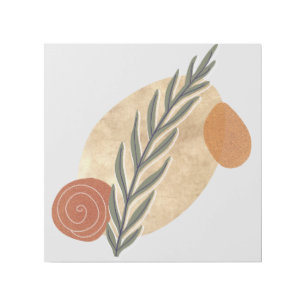 Green Stalk Boho Gallery Wrap