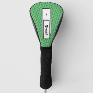 Green Standard Ribbon by Kenneth Yoncich Golf Head Cover