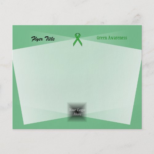 Green Standard Ribbon Flyer
