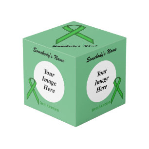 Green Standard Ribbon Template by Kenneth Yoncich Cube