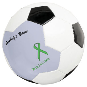 Green Standard Ribbon Template by Kenneth Yoncich Soccer Ball