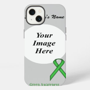 Green Standard Ribbon Tmpl by Kenneth Yoncich iPhone 13 Case