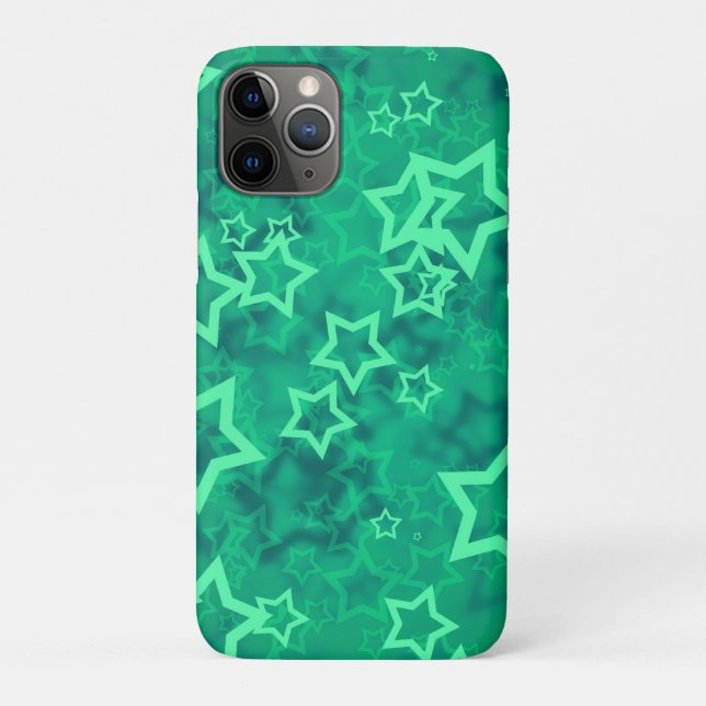 Green Star Case-Mate iPhone Case (Back)