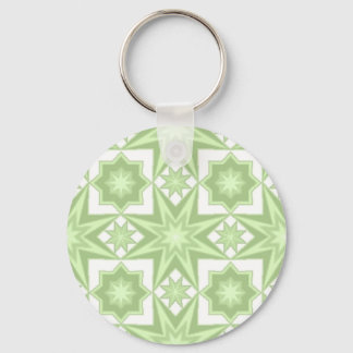 Green Star Keychain