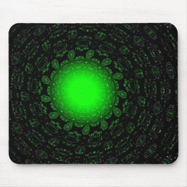 Green Star Mousepad (Front)