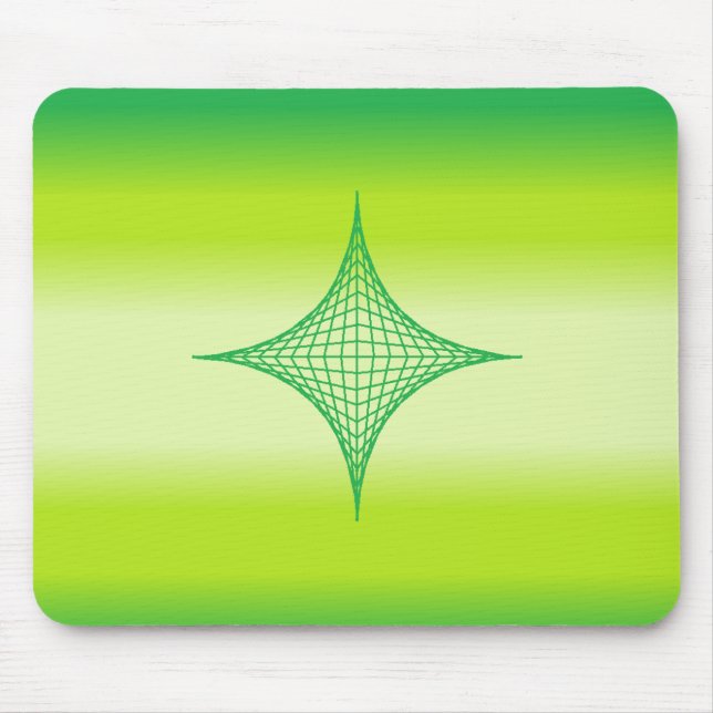 Green Star Mousepad (Front)
