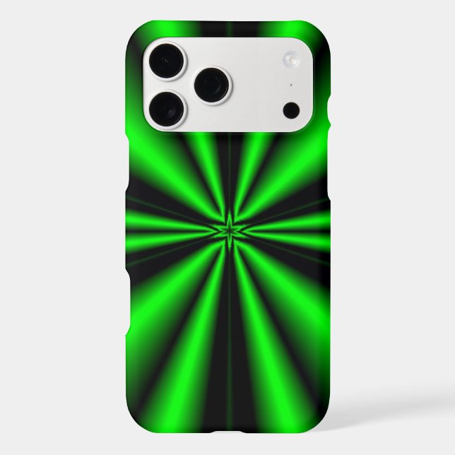 Green Star of Hope Case-Mate iPhone Case (Back)