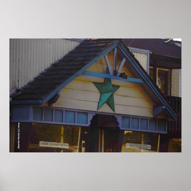 Green Star Poster (Front)