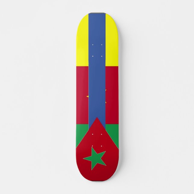 Green Star Skateboard (Front)