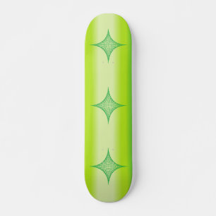 Green Star Skateboard Deck