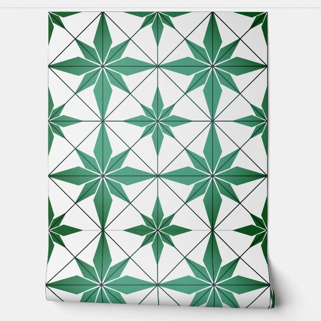 Green Star Wallpaper (Unrolling)
