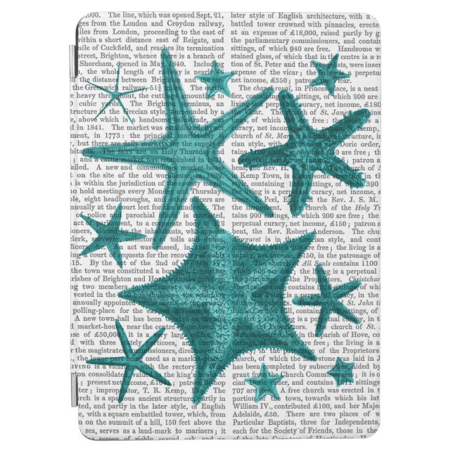 Green Starfish Collection 2 iPad Air Cover (Front)