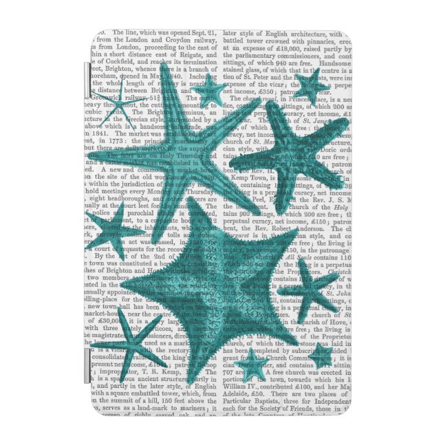 Green Starfish Collection 2 iPad Mini Cover (Front)