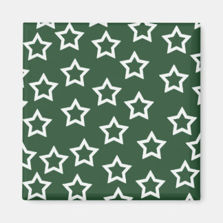 Green Stars Magnet