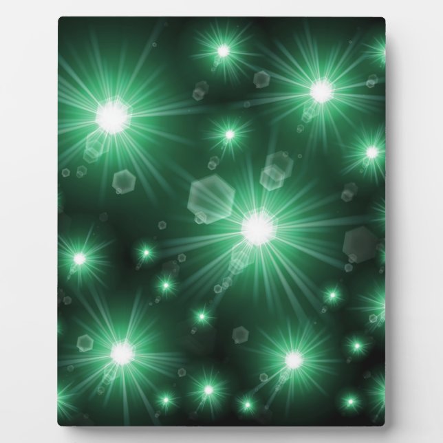 green stars plaque (Front)