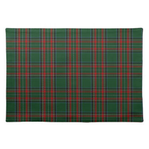 Green Stewart Plaid Cloth Placemat