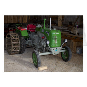 Green Steyr Tractor KL I Cards