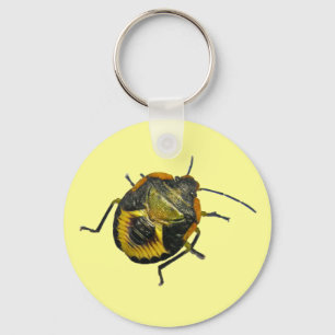 Green Stink Bug Nymph Coordinating Items Keychain