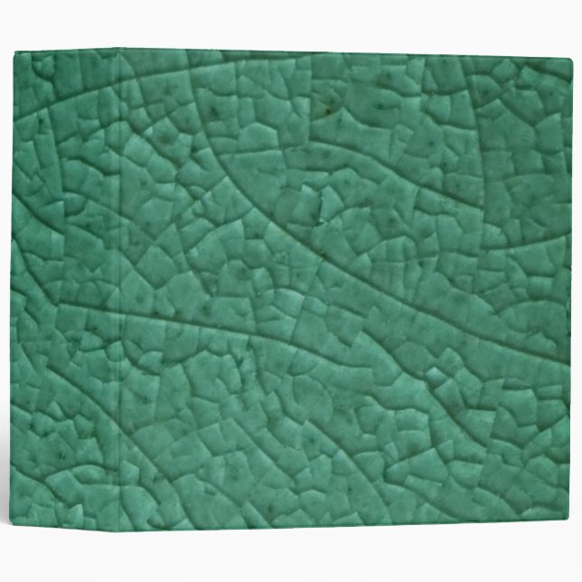 Green stone cracks Avery Binder (Front/Spine)