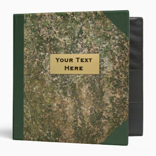 Green Stone Custom 1.5 inch Binder