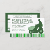 green streak lawn services loyalty card (Front/Back)