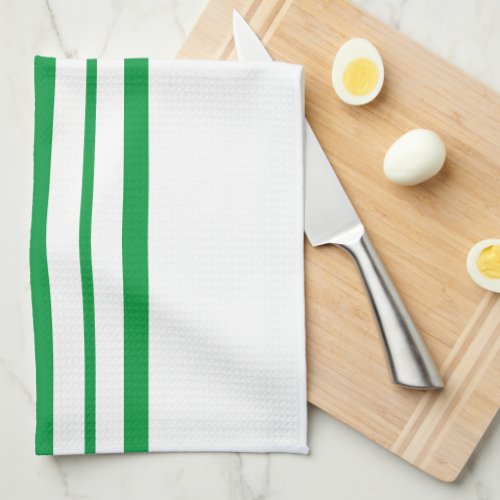 Green Stripe  Kitchen Towel