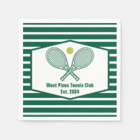 Green Striped Tennis Custom Country Club