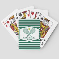 Green Striped Tennis Custom Country Club