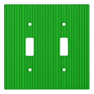 Green Striped texture Light Switch Cover