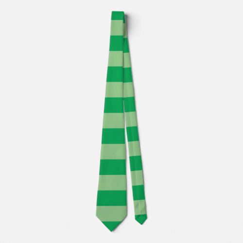 Green Striped Tie