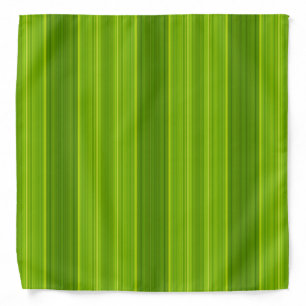 Green Stripes Bandana