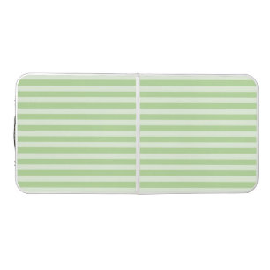 Green Stripes Beer Pong Table