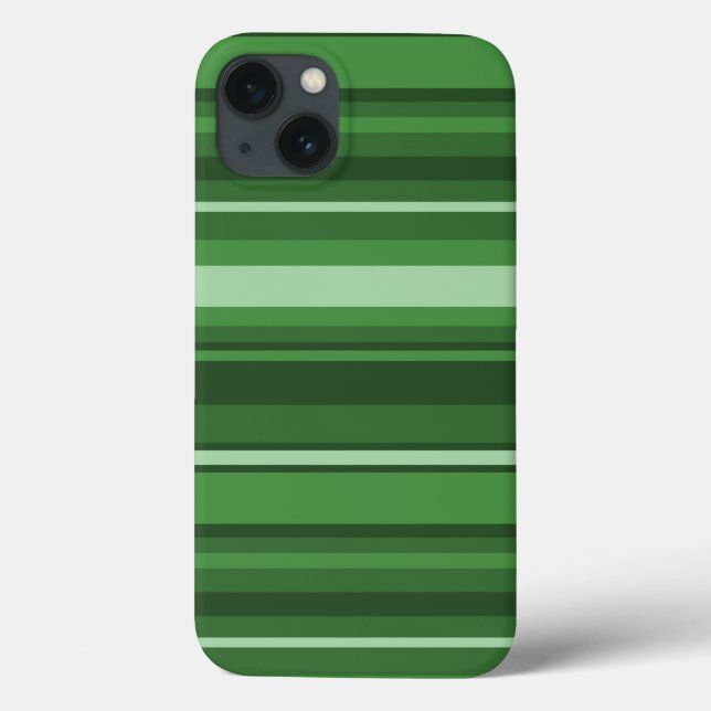 Green stripes Case-Mate iPhone case (Back)