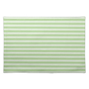 Green Stripes Cloth Placemat
