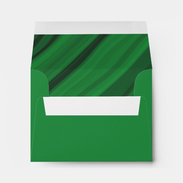 Green Stripes Envelope (Back (Bottom))