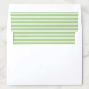 Green Stripes Envelope Liner
