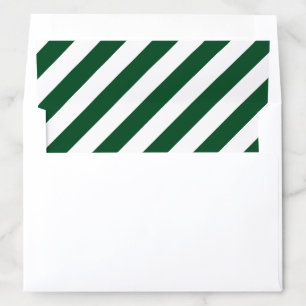 Green Stripes Envelope Liner