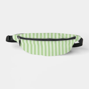 Green Stripes Fanny Pack