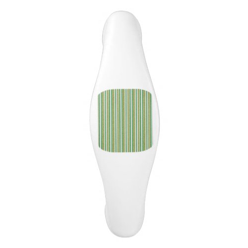 Green Stripes Glitter Ceramic Cabinet Pull