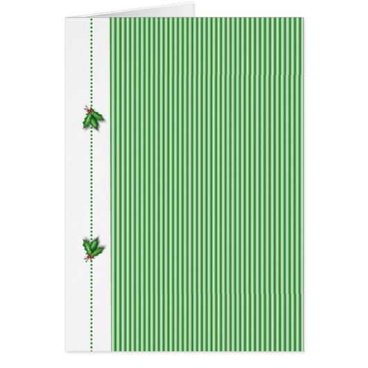 Green Stripes Holiday (Front)