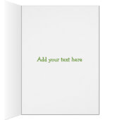 Green Stripes Holiday (Inside (Right))