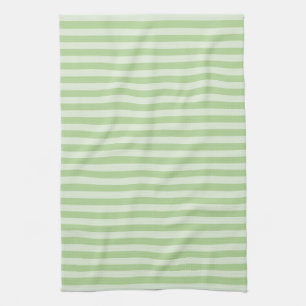 Green Stripes Kitchen Towel