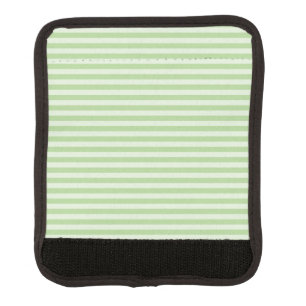 Green Stripes Luggage Handle Wrap