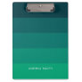 Green stripes palette clipboard