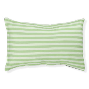 Green Stripes Pet Bed
