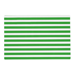Green  Stripes  Placemat