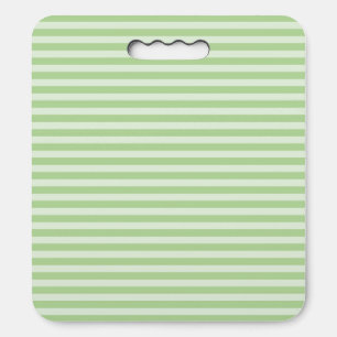 Green Stripes Seat Cushion