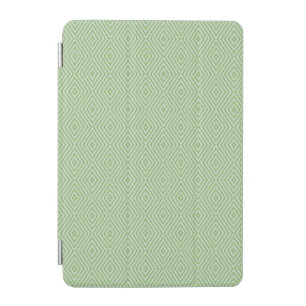 Green Stripes Squash Pattern iPad Mini Cover