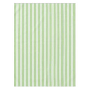 Green Stripes Tablecloth