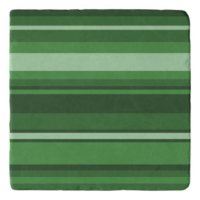 Green stripes trivet (Front)